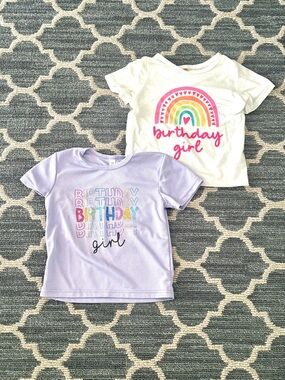 Birthday Girl T-Shirt Bundle (2 Pack) – Size 3T